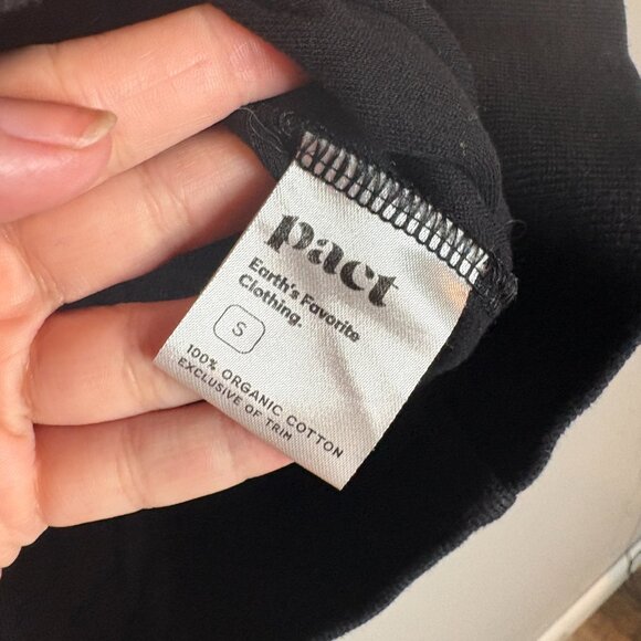 Pact color block cowl neck pullover sweatshirt - Picture 4 of 5